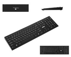 Клавіатура мембранна Acer OKR010, 109key, WL, EN/UKR/RU,чорний