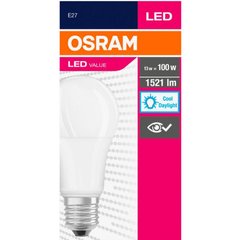 Лампа світлодіодна OSRAM LED A100 13W 1521Lm 6500К E27 
4052899971042 photo