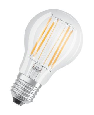Лампа світлодіодна OSRAM LED A60 7.5W (1055Lm) 2700K E27 філамент 
4058075288669 фото