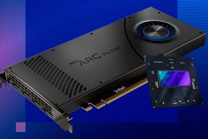 Intel анонсувала професійні GPU Arc Pro A60 та A60M photo