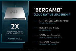 Процесори AMD Bergamo з'являться на початку 2023 року фото