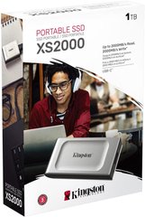 Портативный SSD Kingston 1TB USB 3.2 Gen 2x2 Type-C XS2000
