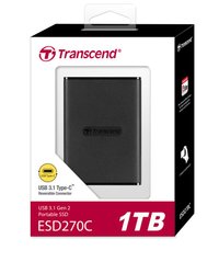Портативний SSD Transcend 1TB USB 3.1 Gen 2 Type-C ESD270C