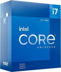 ЦПУ Intel Core i7-12700KF 12C/20T 3.6GHz 25Mb LGA1700 125W w/o graphics Box