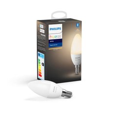 Лампа умная Philips Hue E14, 5.5W(40Вт), 2700K, White, ZigBee, Bluetooth, диммирование