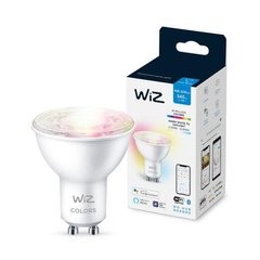 Лампа розумна WiZ GU10 4,7W, 50W, 345Lm, 2200-6500K, RGB, Wi-Fi 
929002448402 фото