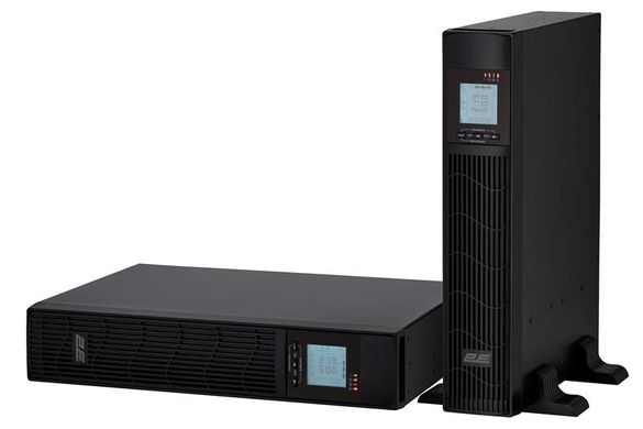 ИБП 2E PS1000RT, 1000VA/800W, RT2U, LCD, USB, 3xC13