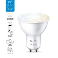 Лампа розумна WiZ GU10 4.7W, 50W, 345Lm, 2700-6500K, Wi-Fi 
929002448302 фото
