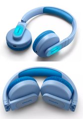 Наушники Philips Kids TAK4206 On-ear Colored light panels Wireless Mic Blue TAK4206BL/00 фото