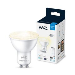 Лампа розумна WiZ GU10 4.7W, 50W, 400Lm, 2700K, Wi-Fi 
929002448102 фото