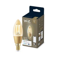 Лампа розумна WiZ, E14, 4.9W, 25W 370Lm, C35, 2000-5000K, філаментна, Wi-Fi 
929003017701 photo