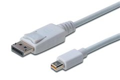 Кабель ASSMANN MiniDisplayPort to DisplayPort (AM/AM) 2.0m, white