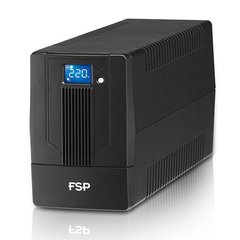 ИБП FSP iFP650, 650VA/360W, LCD, USB, 2xSchuko PPF3602800 фото