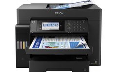 БФП ink color A3 Epson EcoTank L15160 32_32 ppm Fax ADF Duplex USB Ethernet Wi-Fi 4 inks Pigment C11CH71404 photo