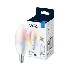 Лампа розумна WiZ, E14, 4.9W, 40W, 806Lm, C37, 2200-6500K, RGB, Wi-Fi 
929002448802 фото