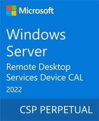 Програмний продукт Microsoft Windows Server 2022 Remote Desktop Services - 1 Device CAL DG7GMGF0D7HX-0006 photo