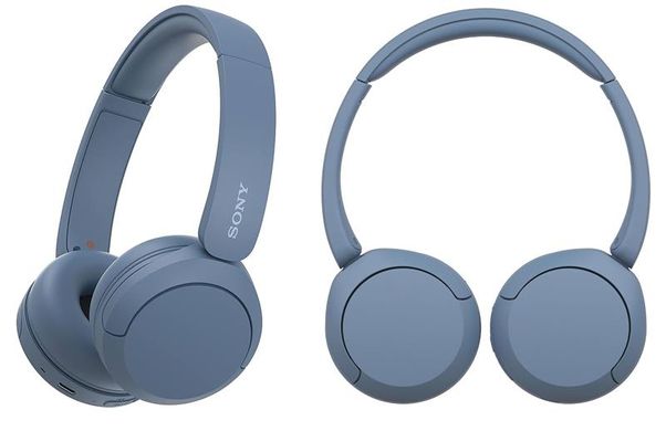Навушники On-ear Sony WH-CH520 BT 5.2, SBC, AAC, Wireless, Mic, Синій WHCH520L.CE7 фото
