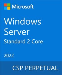 Програмний продукт Microsoft Windows Server 2022 Standard - 2 Core License Pack DG7GMGF0D5RK-0004 photo