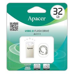 Накопитель Apacer 32GB USB 2.0 Type-A AH111 Crystal AP32GAH111CR-1 photo