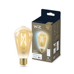 Лампа розумна WiZ, E27, 7W, 50W, 640Lm, ST64, 2000-5000K, Wi-Fi 
929003018701 photo