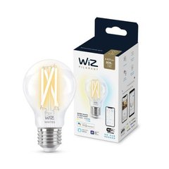 Лампа розумна WiZ, E27, 7W, 60W, 806Lm, A60, 2700-6500, філаментна, Wi-Fi 
929003017201 фото
