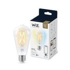 Лампа розумна WiZ, E27, 7W, 60W, 806Lm, ST64 2700-6500K філаментна Wi-Fi 
929003018601 photo
