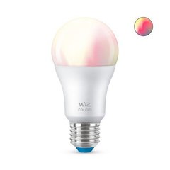 Лампа розумна WiZ, E27, 8W, 60W, 806Lm, A60, 2200-6500K, RGB, Wi-Fi 
929002383602 фото