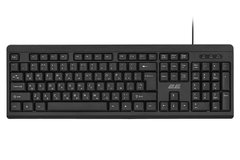 Клавіатура мембранна 2E KS108 104key, USB-A, EN/UK, чорний