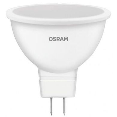 Лампа світлодіодна OSRAM LED VALUE, MR16, 6W, 4000K, GU5.3 
4058075689237 фото