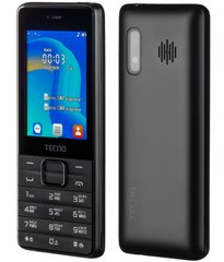 Мобильный телефон TECNO T454 2SIM Black 4895180745973 фото