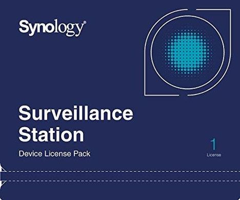 Ліцензія Synology Camera License Pack (1 camera) 
DEVICE_LICENSE_(X1) фото