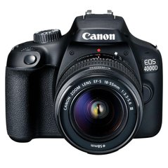 Цифр. фотокамера зеркальная Canon EOS 4000D + объектив 18-55 DC III 3011C004 фото