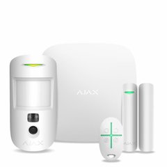 Комплект охранной сигнализации Ajax StarterKit Cam белый 000016461 фото