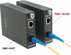 Медиаконвертер D-Link DMC-1910R 1xGE, 1x1000BaseLX SM, 15км, WDM, SC DMC-1910R фото