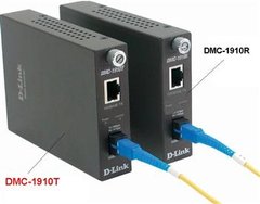 Медиаконвертер D-Link DMC-1910T 1xGE, 1x1000BaseLX SM, 15км, WDM, SC DMC-1910T фото