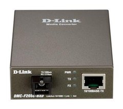 Медиаконвертер D-Link DMC-F20SC-BXD 1xFE, 1x100BaseFX, SM, 20км, WDM, SC DMC-F20SC-BXD photo