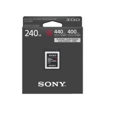 Карта памяти Sony XQD 240GB G Series R440MB/s W400MB/s QDG240F photo