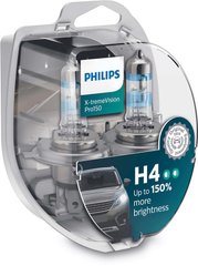 Лампа галогенна Philips H4 X-treme VISION PRO +150%, 3700K, 2шт/блістер 
12342XVPS2 photo