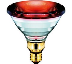 Інфрачервоні лампи для охорони здоров'я Philips PAR38 IR 150W E27 230V Red 1CT / 12 
923806644210 фото