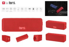 Акустическая система 2E SoundXBlock TWS, MP3, Wireless, Waterproof Red 2E-BSSXBWRD фото