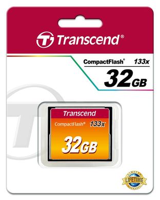 Карта памяти Transcend CF 32GB 133X TS32GCF133 фото