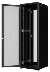 Серверный шкаф, металл, размер 19" 42U (В) 600x800 (ШxГ), RAL 9005 (черный), перфорированные 63% дверей, задние распашные. MR.GTV42U68DE.01_PRF63 photo