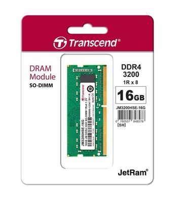 Пам'ять ноутбука Transcend DDR4 16GB 3200 JM3200HSE-16G photo