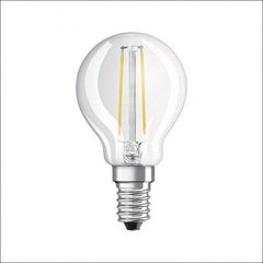 Лампа світлодіодна OSRAM LED E14 4-40W 4000K 220V P45 FILAMENT 
4058075112520 фото